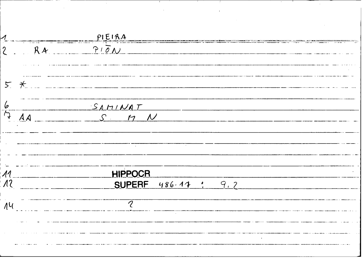 Filecard Hippocr.Superf.0392