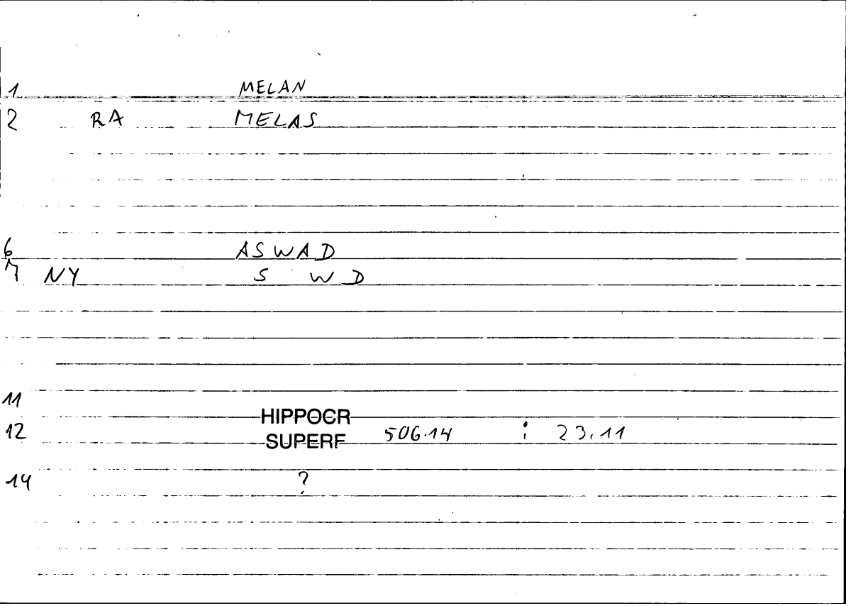 Filecard Hippocr.Superf.0398
