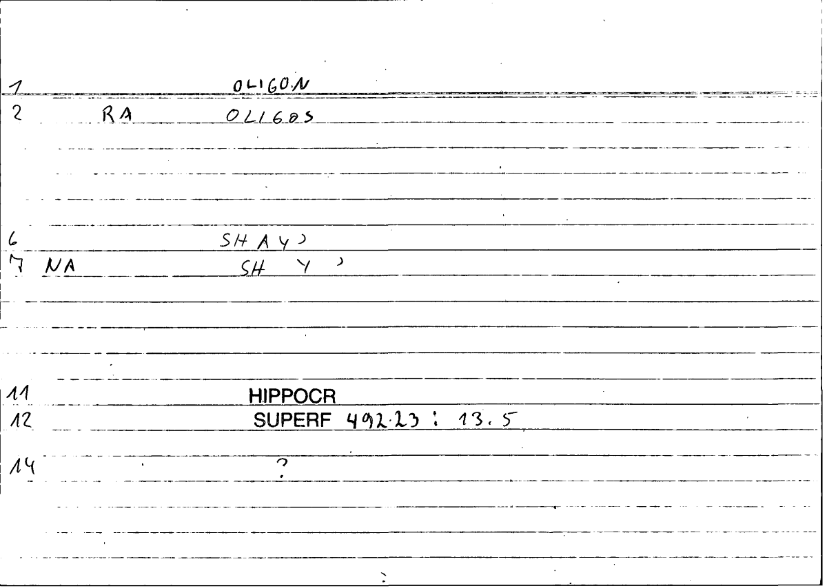 Filecard Hippocr.Superf.0464