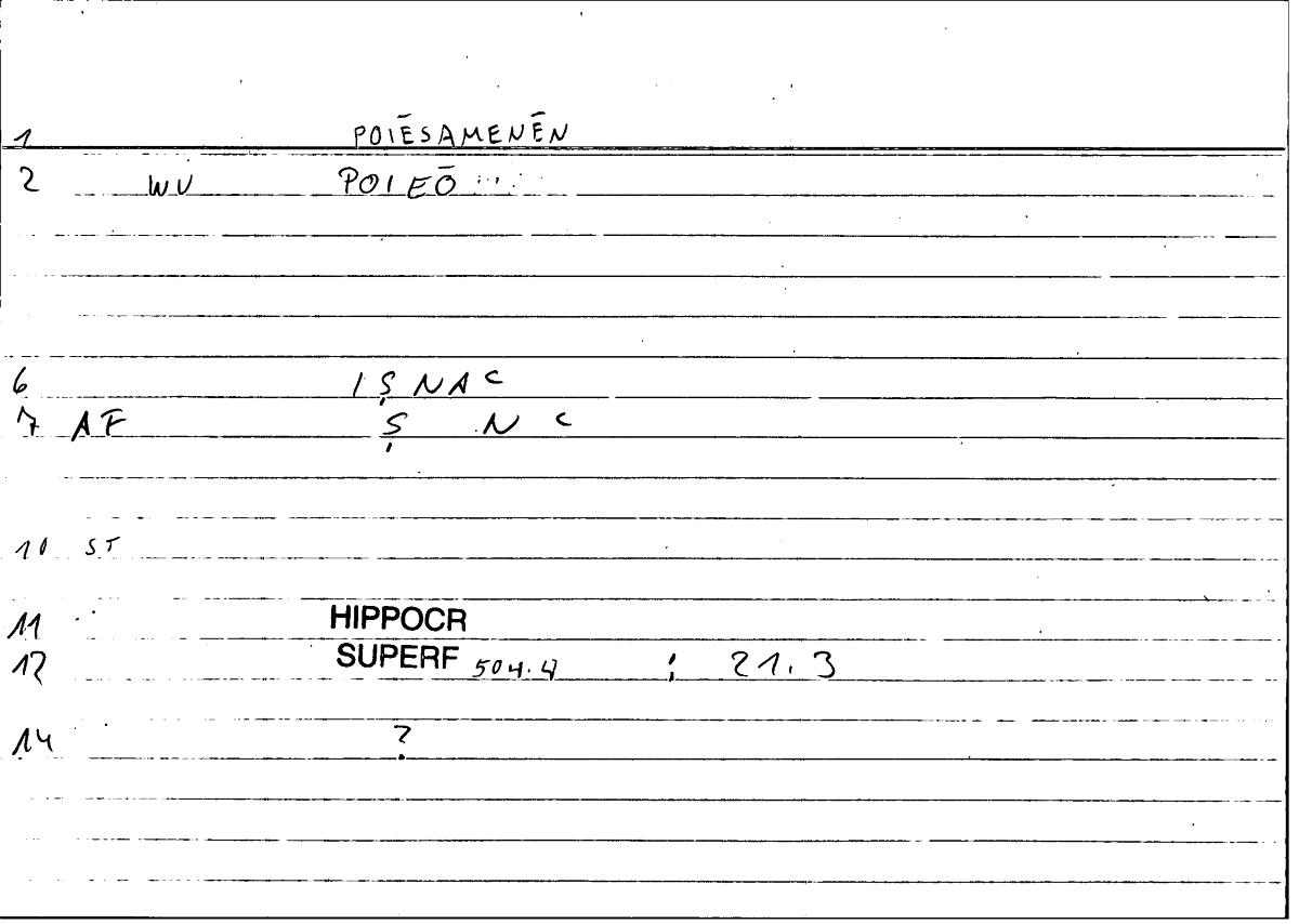 Filecard Hippocr.Superf.0492