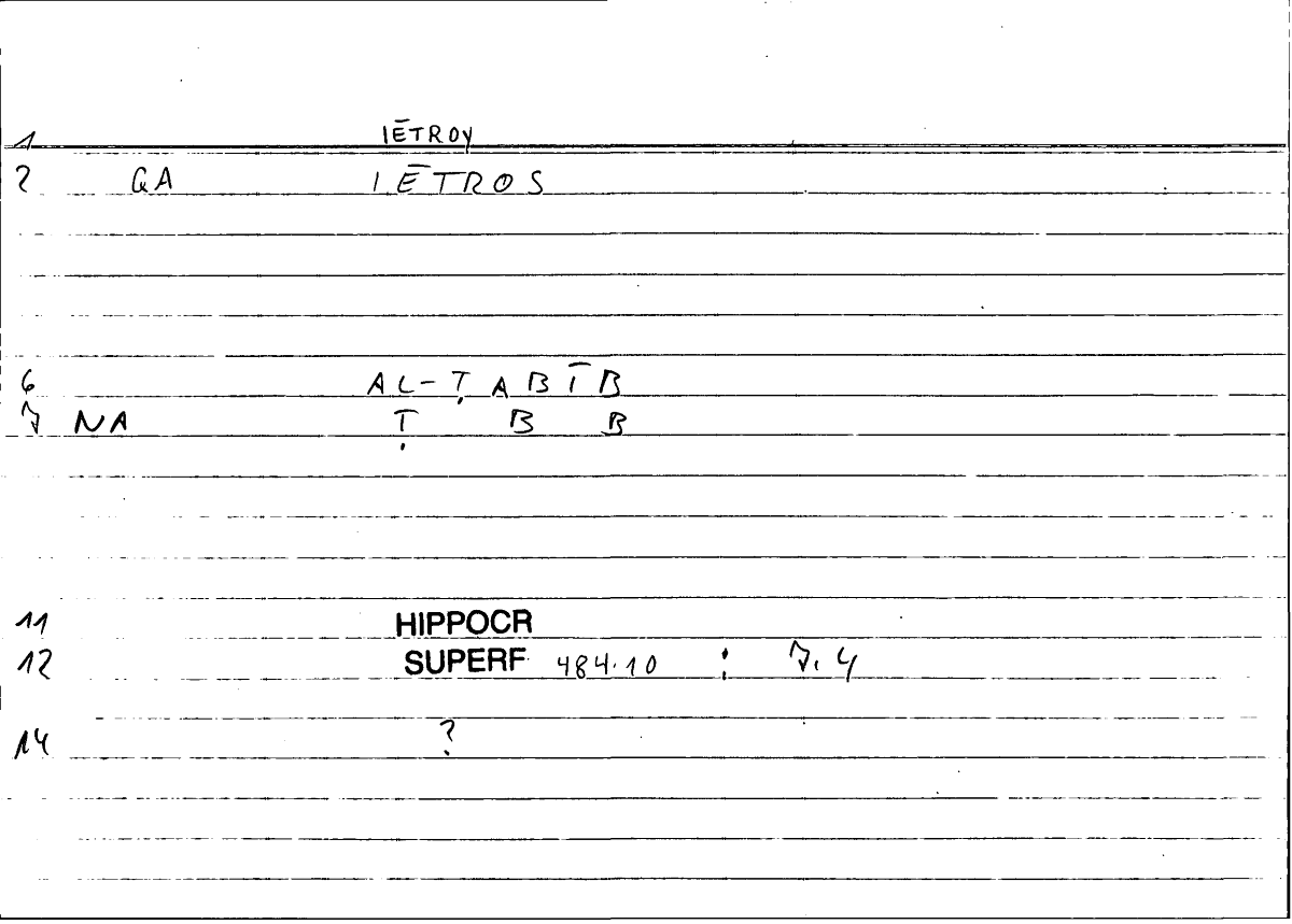 Filecard Hippocr.Superf.0510