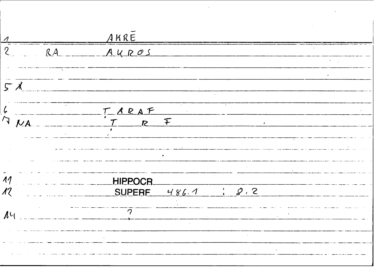 Filecard Hippocr.Superf.0516