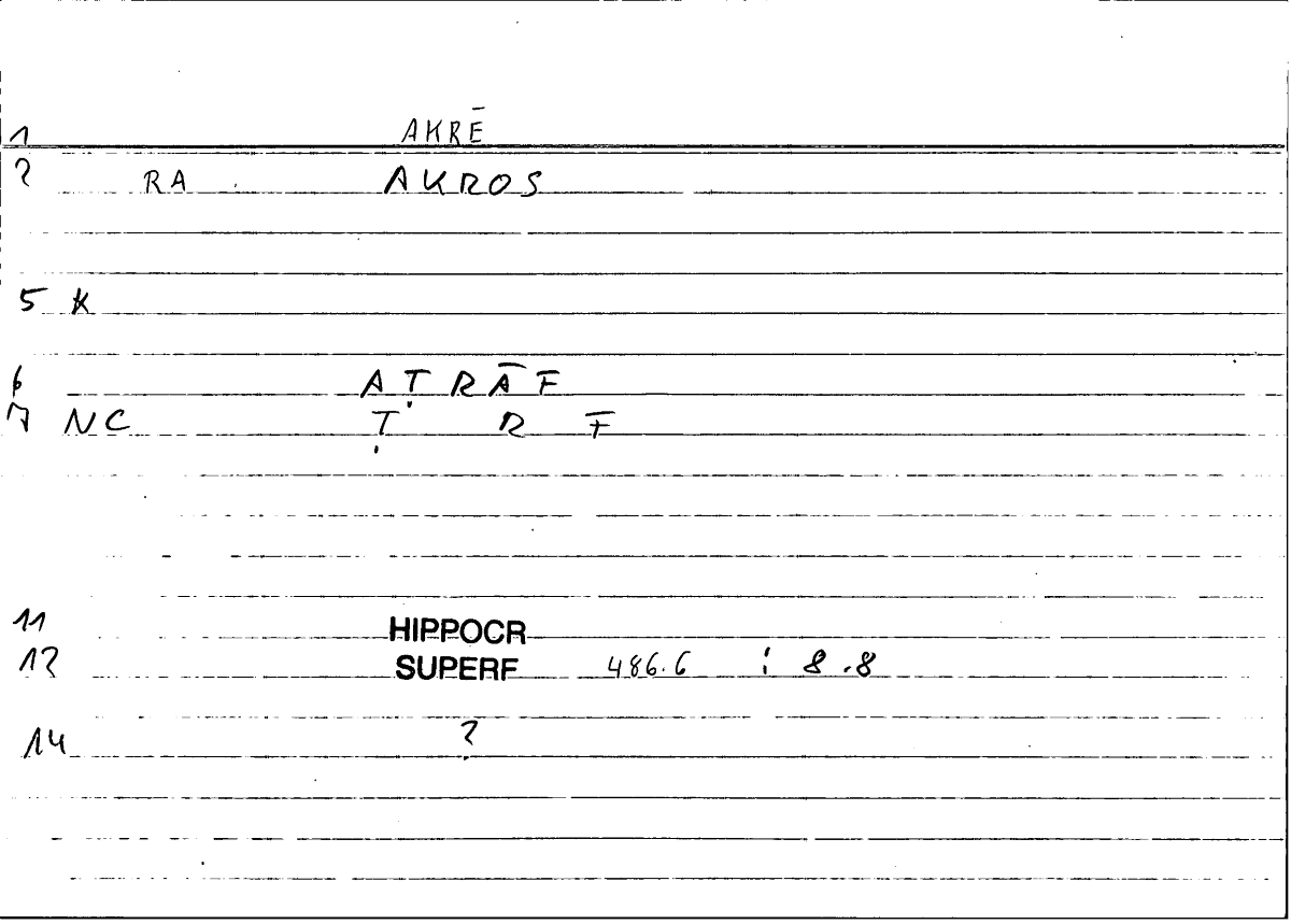 Filecard Hippocr.Superf.0517
