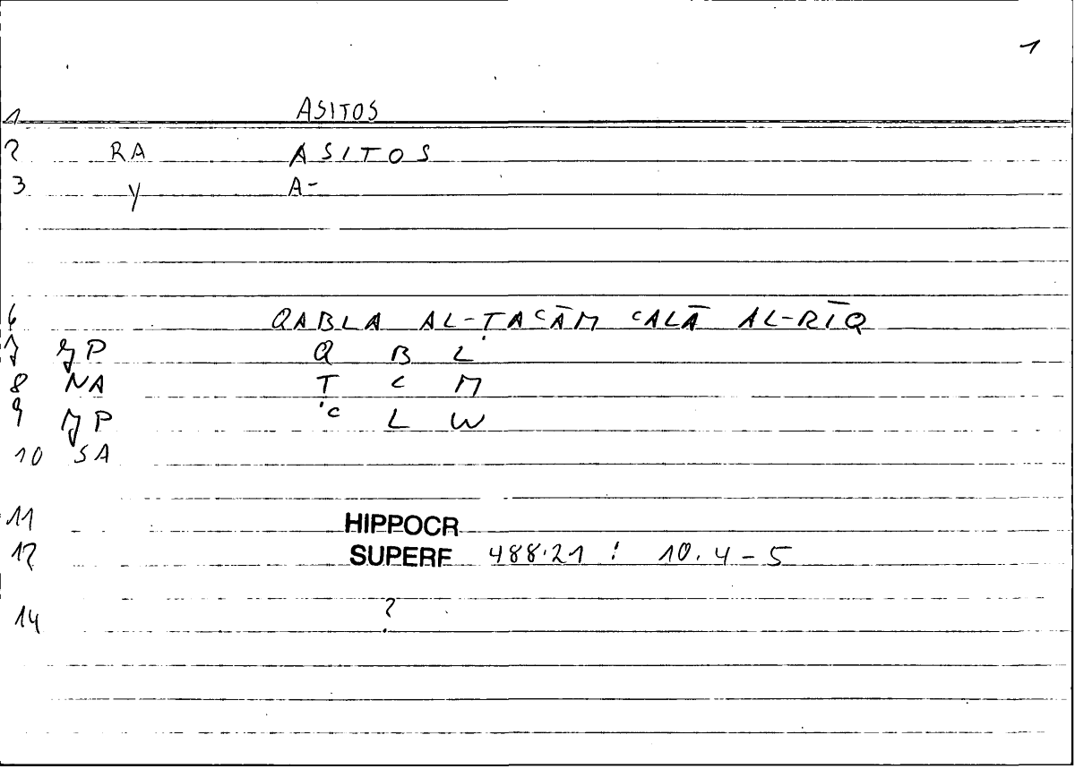 Filecard Hippocr.Superf.0519