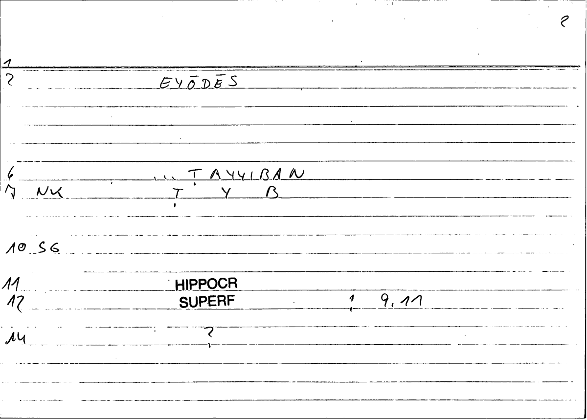 Filecard Hippocr.Superf.0537