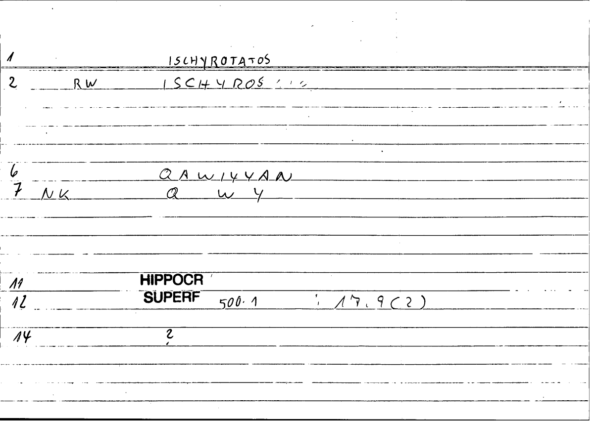 Filecard Hippocr.Superf.0817