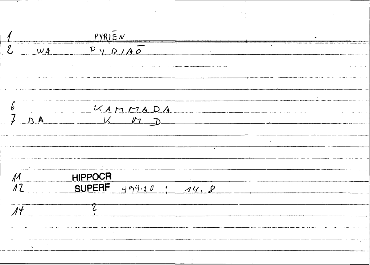 Filecard Hippocr.Superf.0856