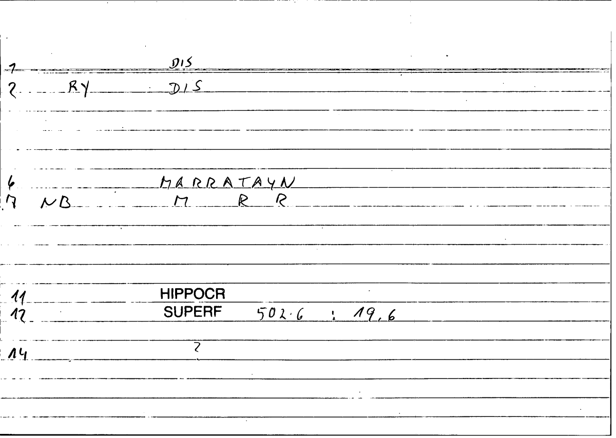 Filecard Hippocr.Superf.0928