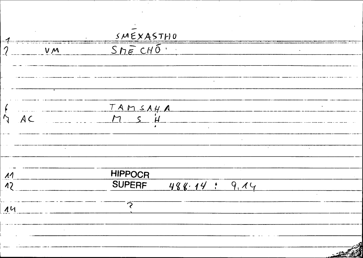 Filecard Hippocr.Superf.0940