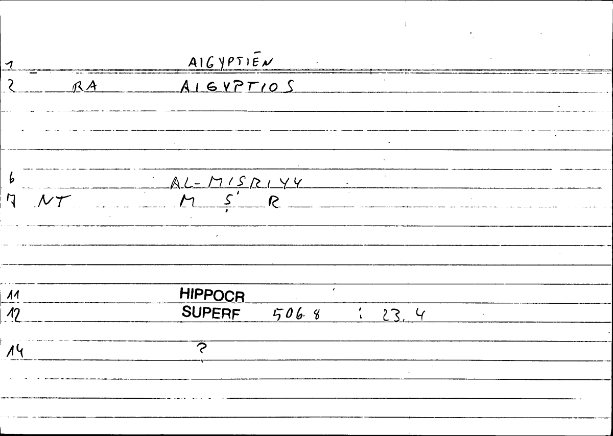 Filecard Hippocr.Superf.0945