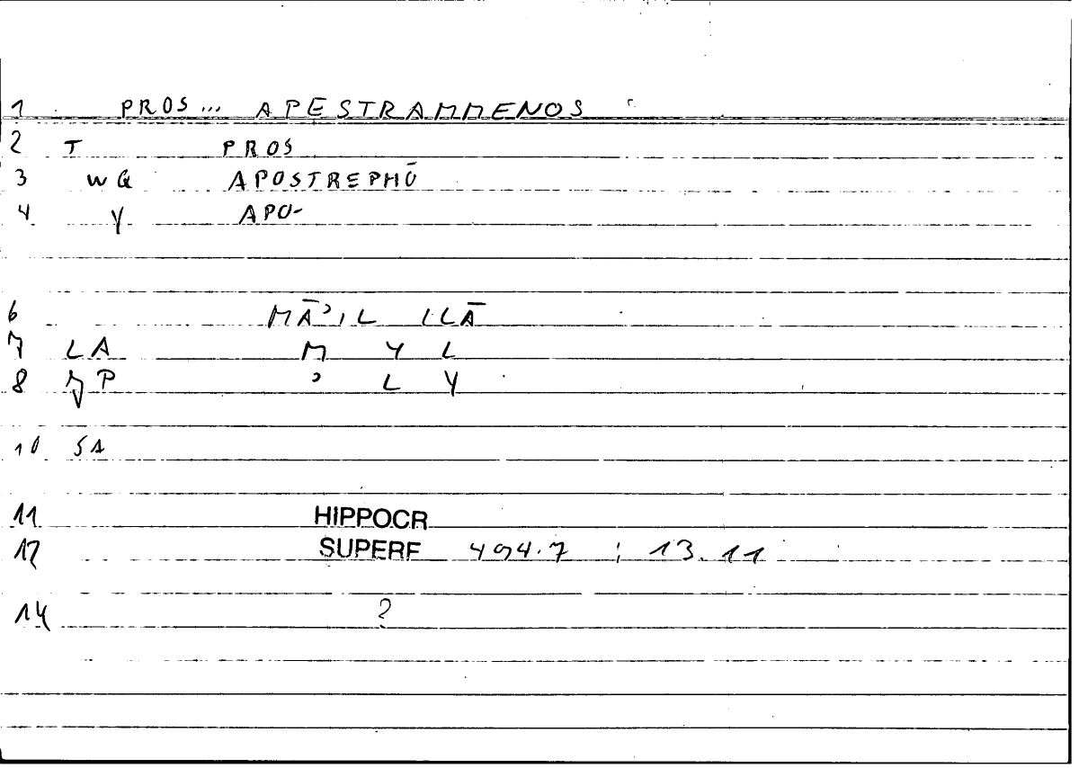 Filecard Hippocr.Superf.0973