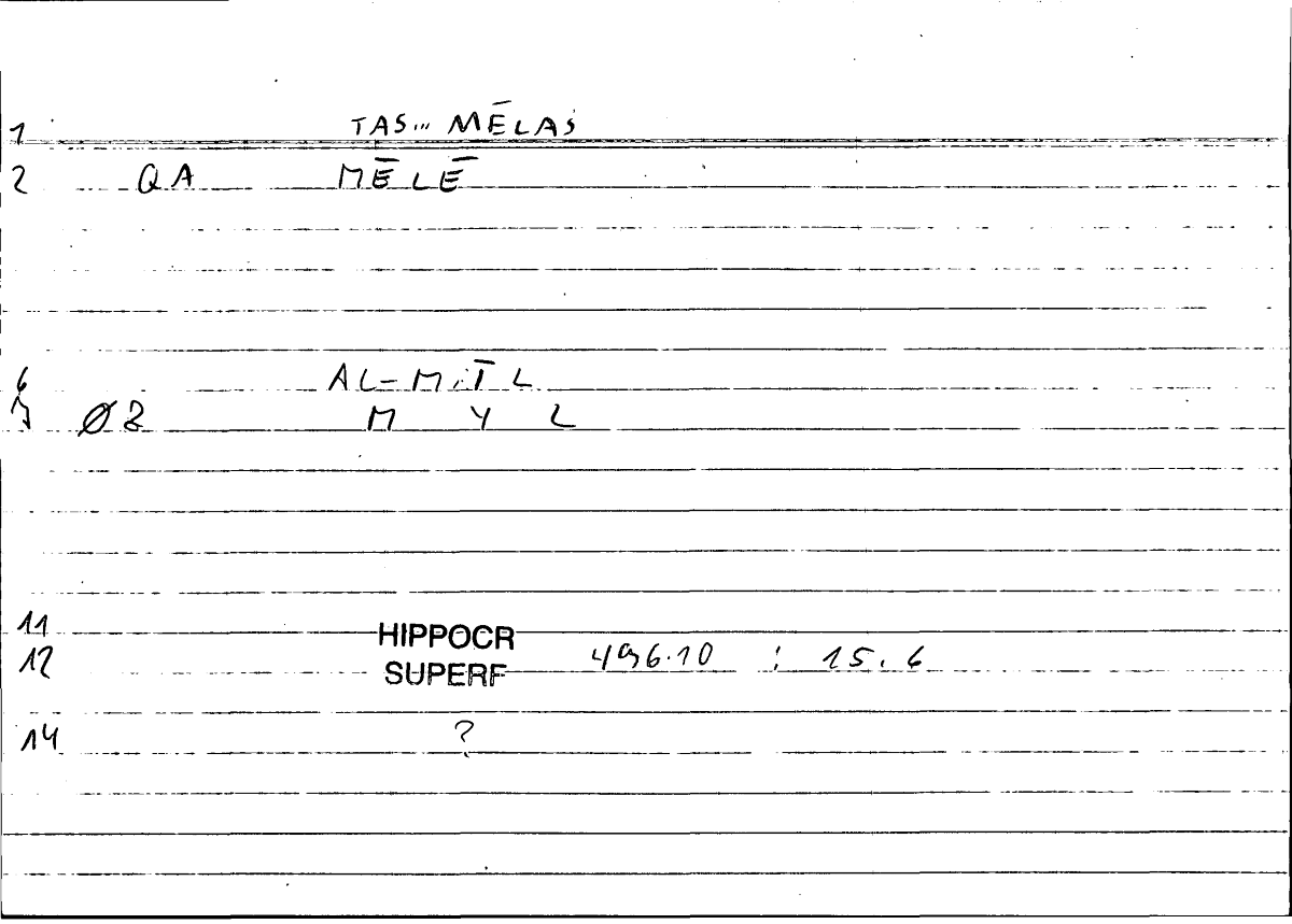 Filecard Hippocr.Superf.0977