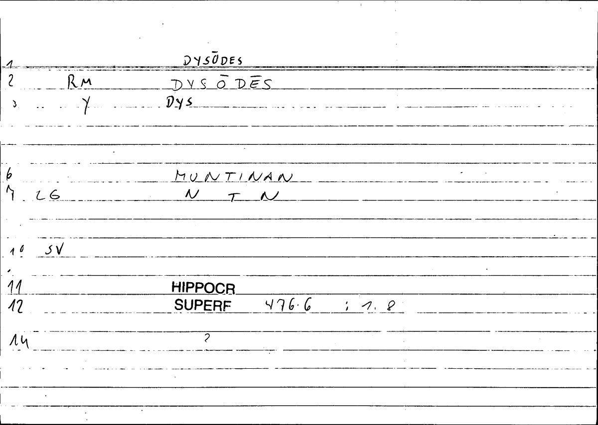 Filecard Hippocr.Superf.0979