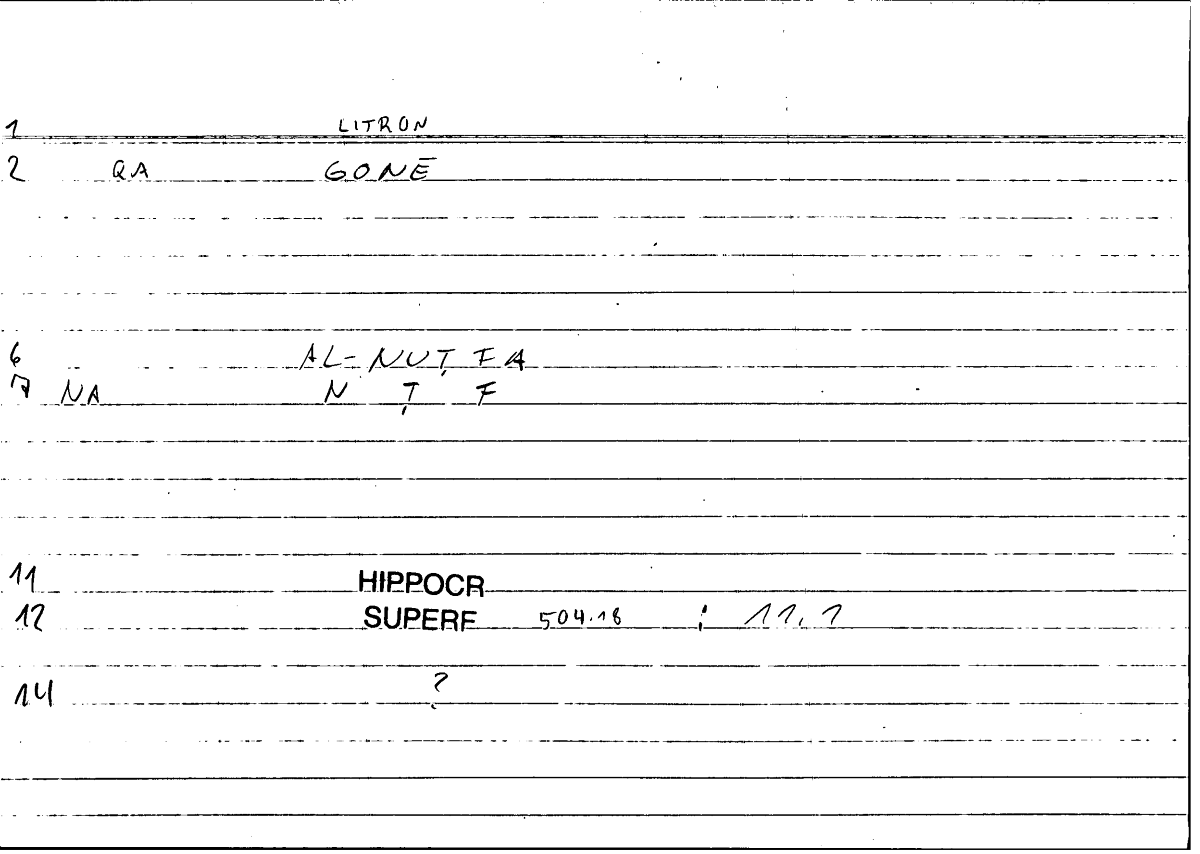 Filecard Hippocr.Superf.1002