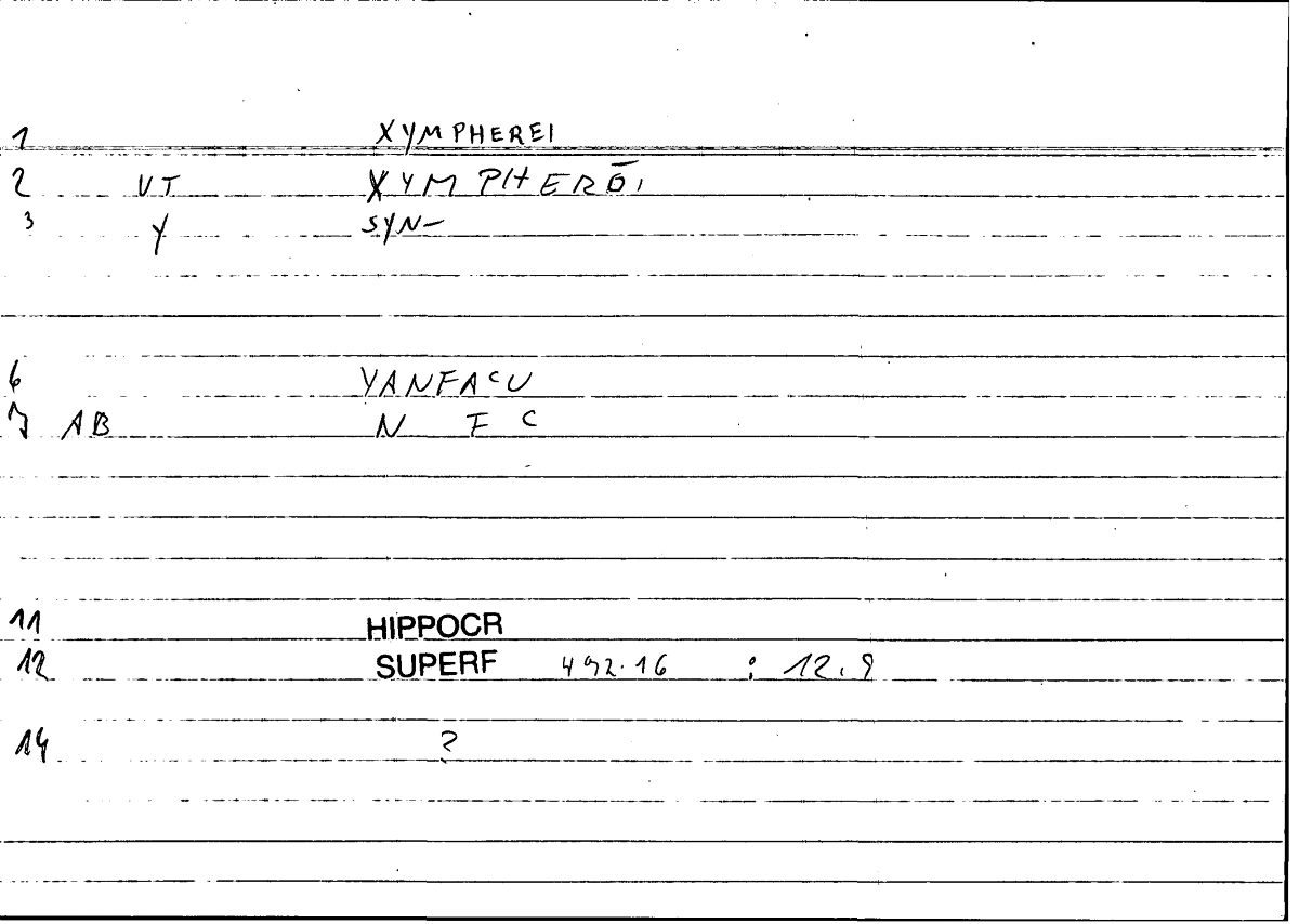Filecard Hippocr.Superf.1017
