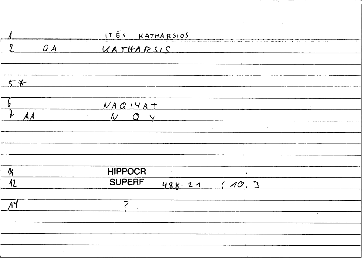 Filecard Hippocr.Superf.1030