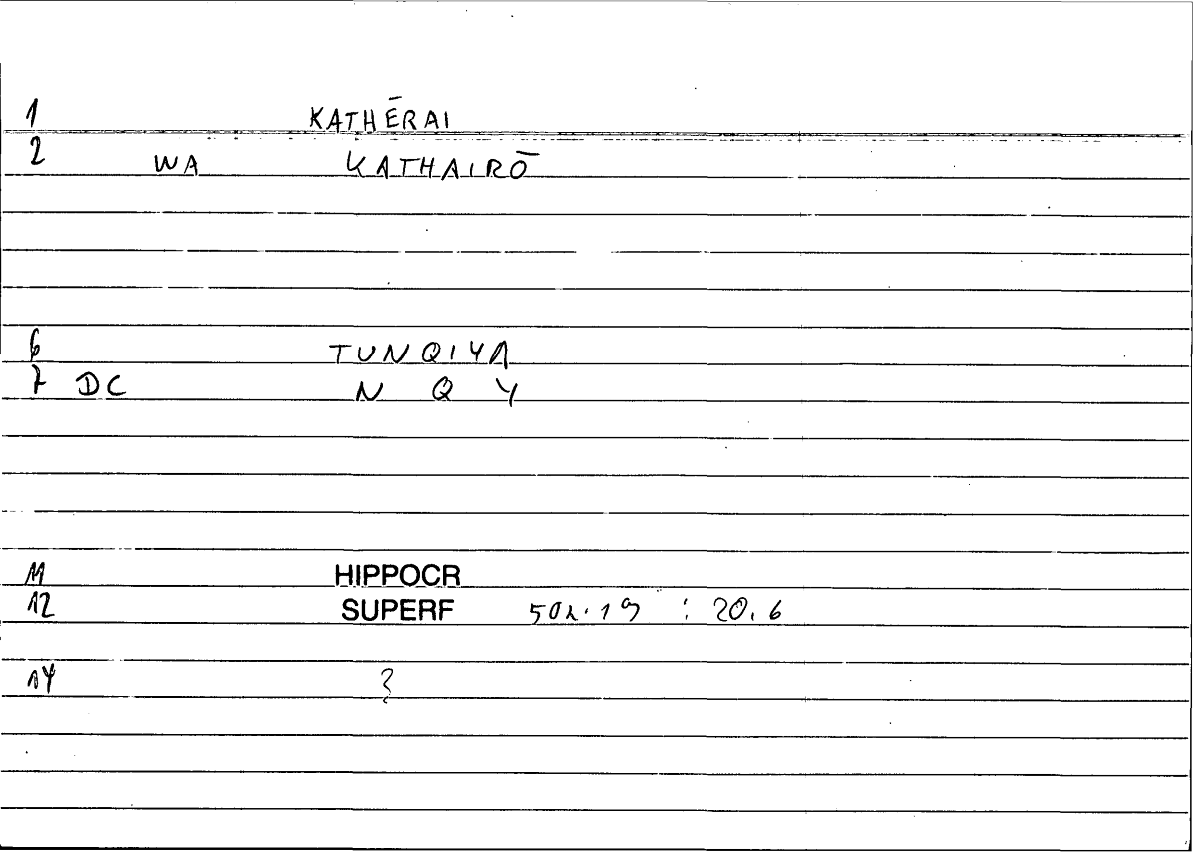 Filecard Hippocr.Superf.1032