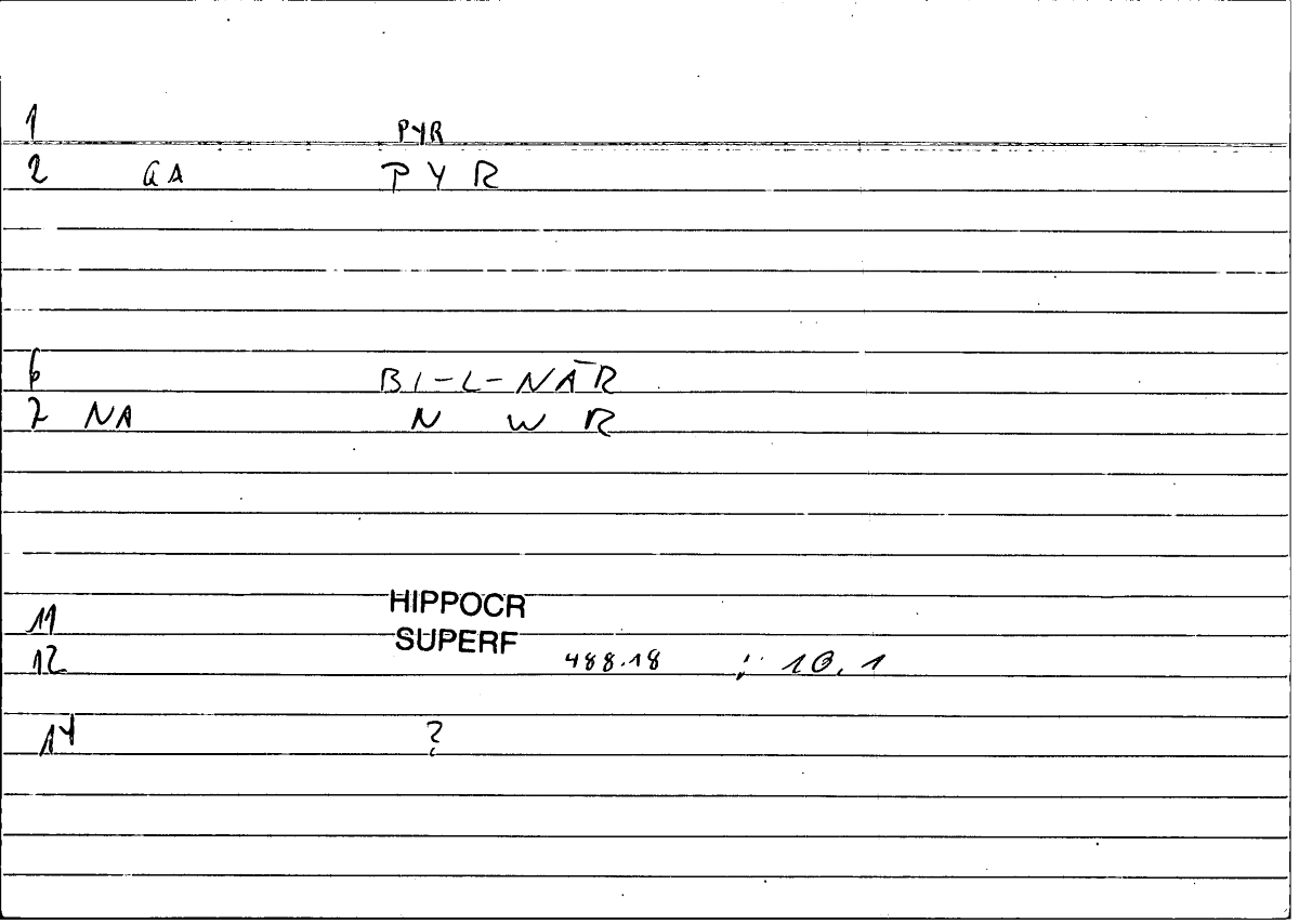 Filecard Hippocr.Superf.1039