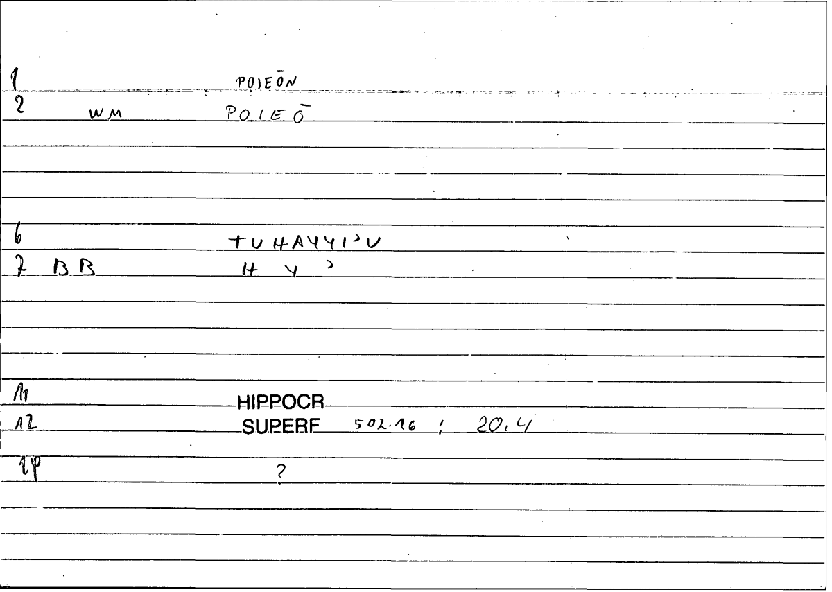 Filecard Hippocr.Superf.1044