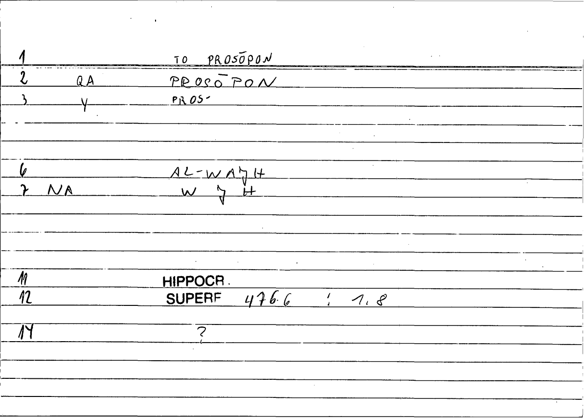 Filecard Hippocr.Superf.1054