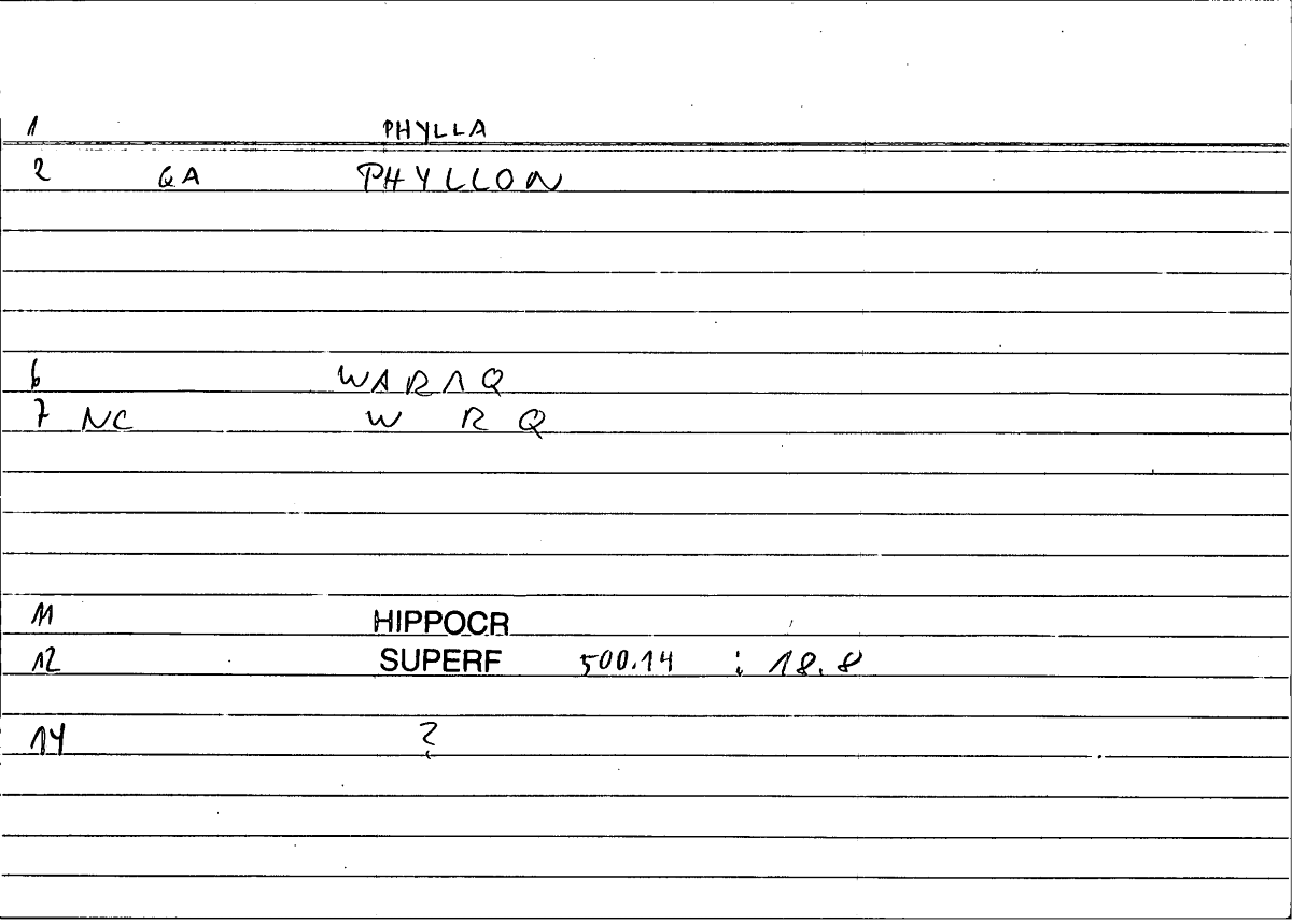 Filecard Hippocr.Superf.1062