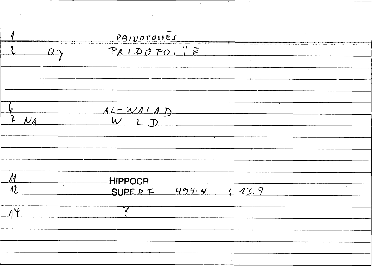 Filecard Hippocr.Superf.1093