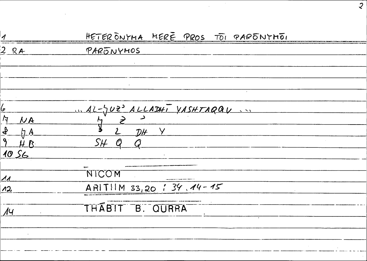 Filecard Nicom.Arithm.0194