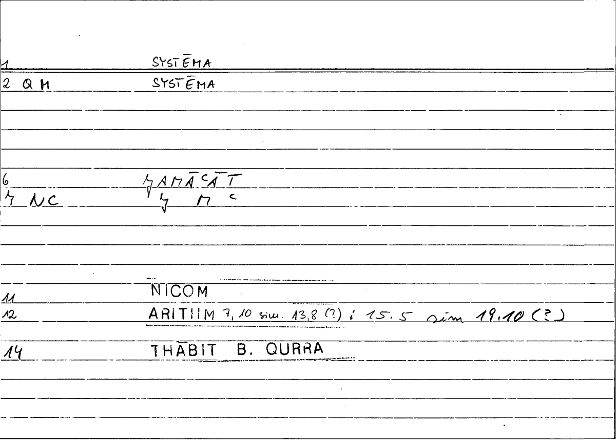 Filecard Nicom.Arithm.0317