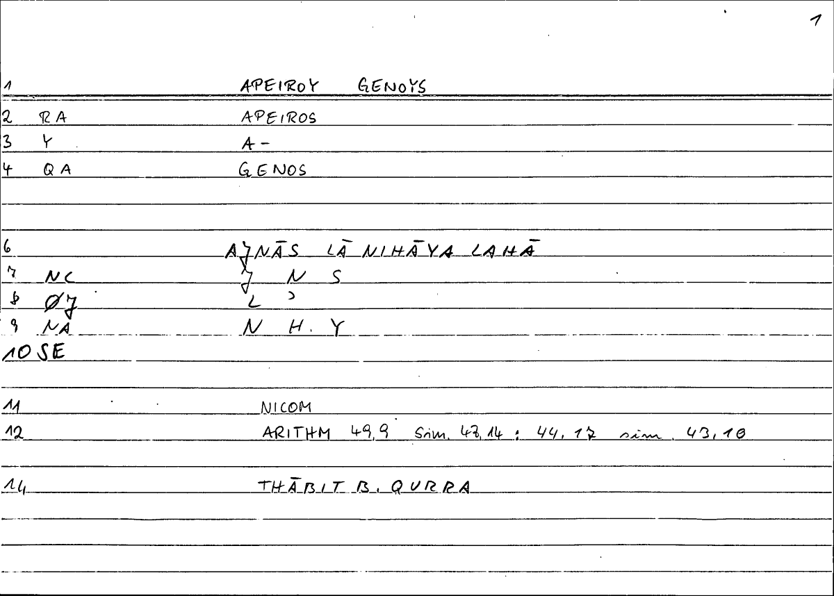Filecard Nicom.Arithm.0514