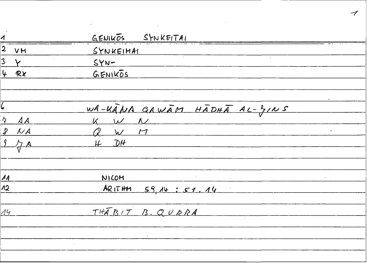 Filecard Nicom.Arithm.0523