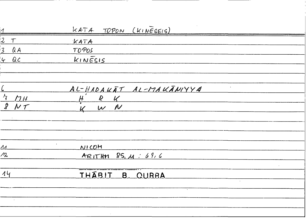 Filecard Nicom.Arithm.0732