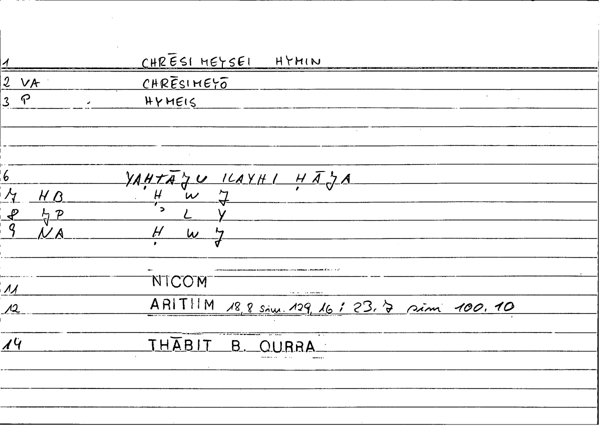 Filecard Nicom.Arithm.1010