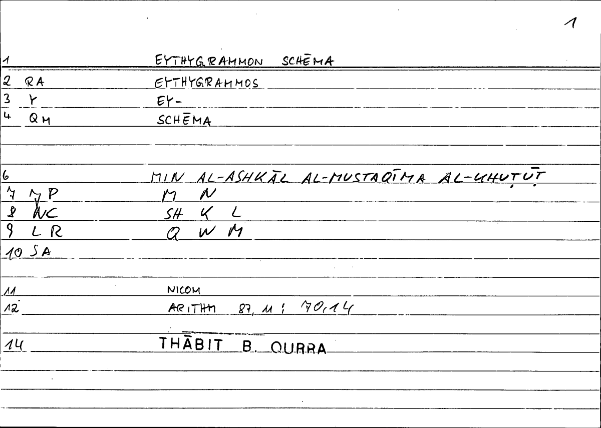 Filecard Nicom.Arithm.1192