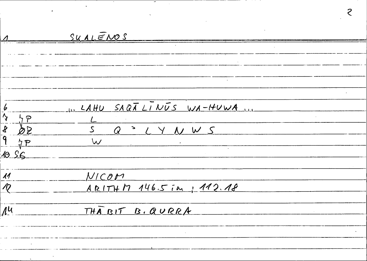 Filecard Nicom.Arithm.1298