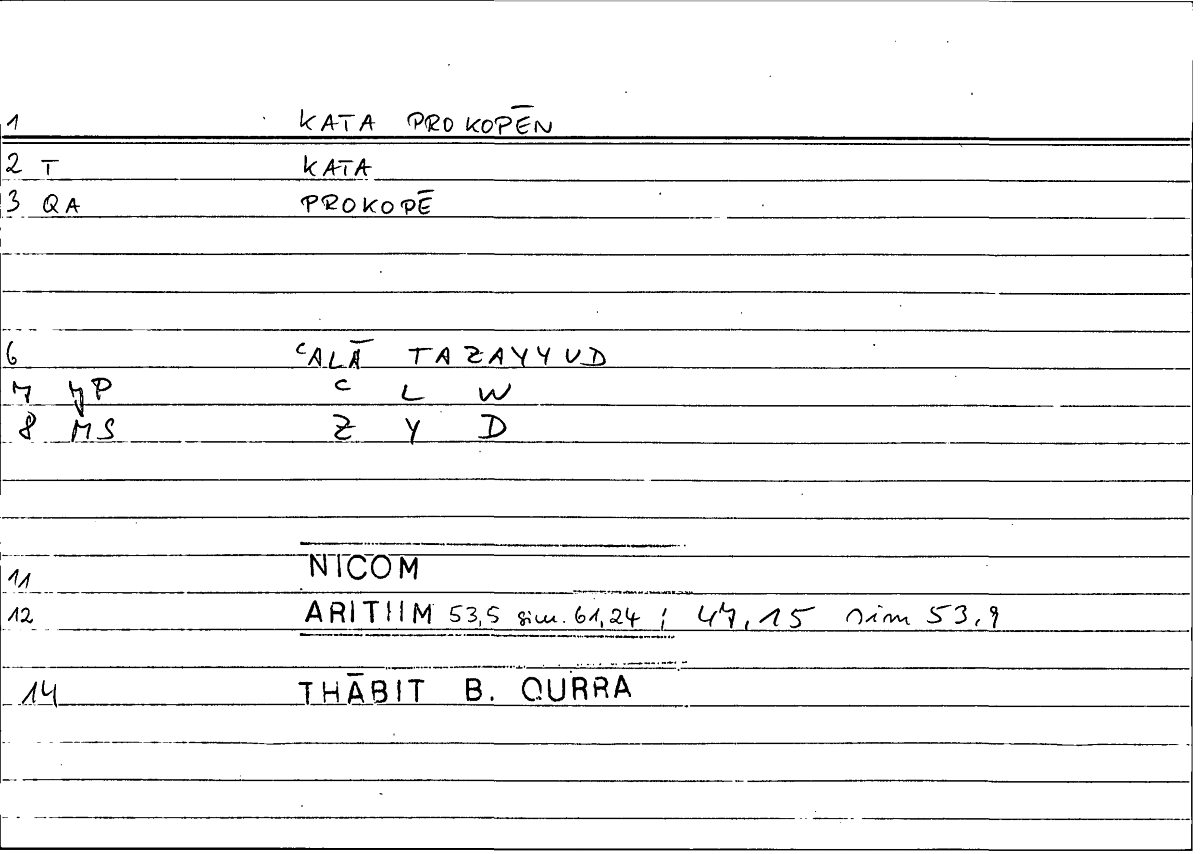 Filecard Nicom.Arithm.2003