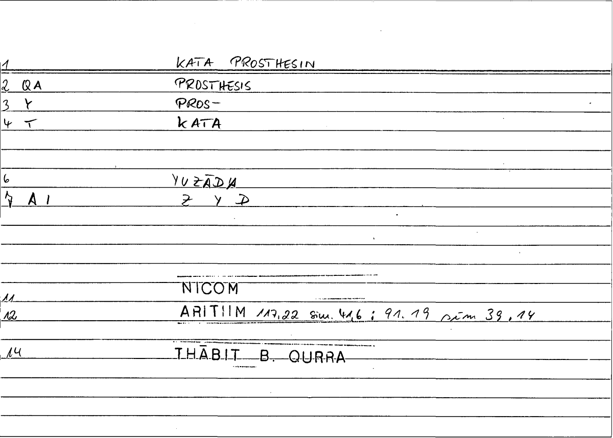 Filecard Nicom.Arithm.2004