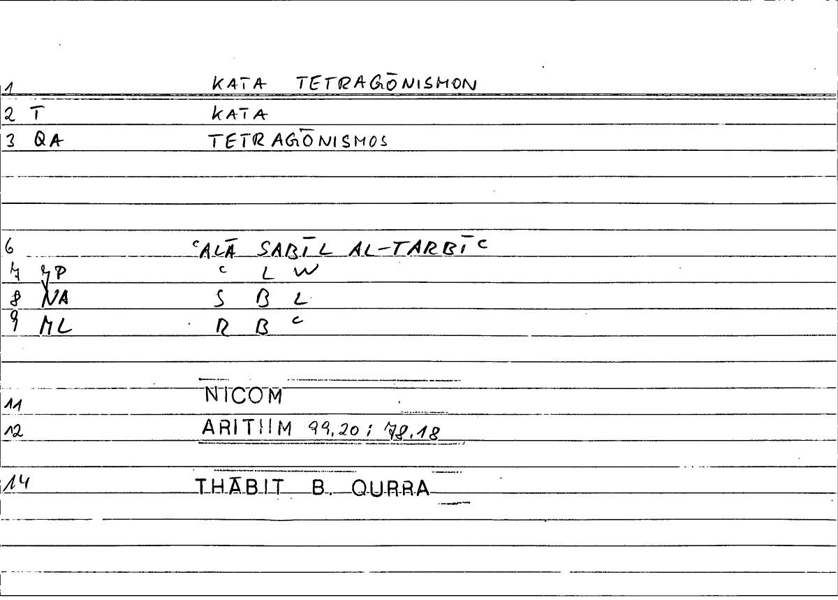 Filecard Nicom.Arithm.2104