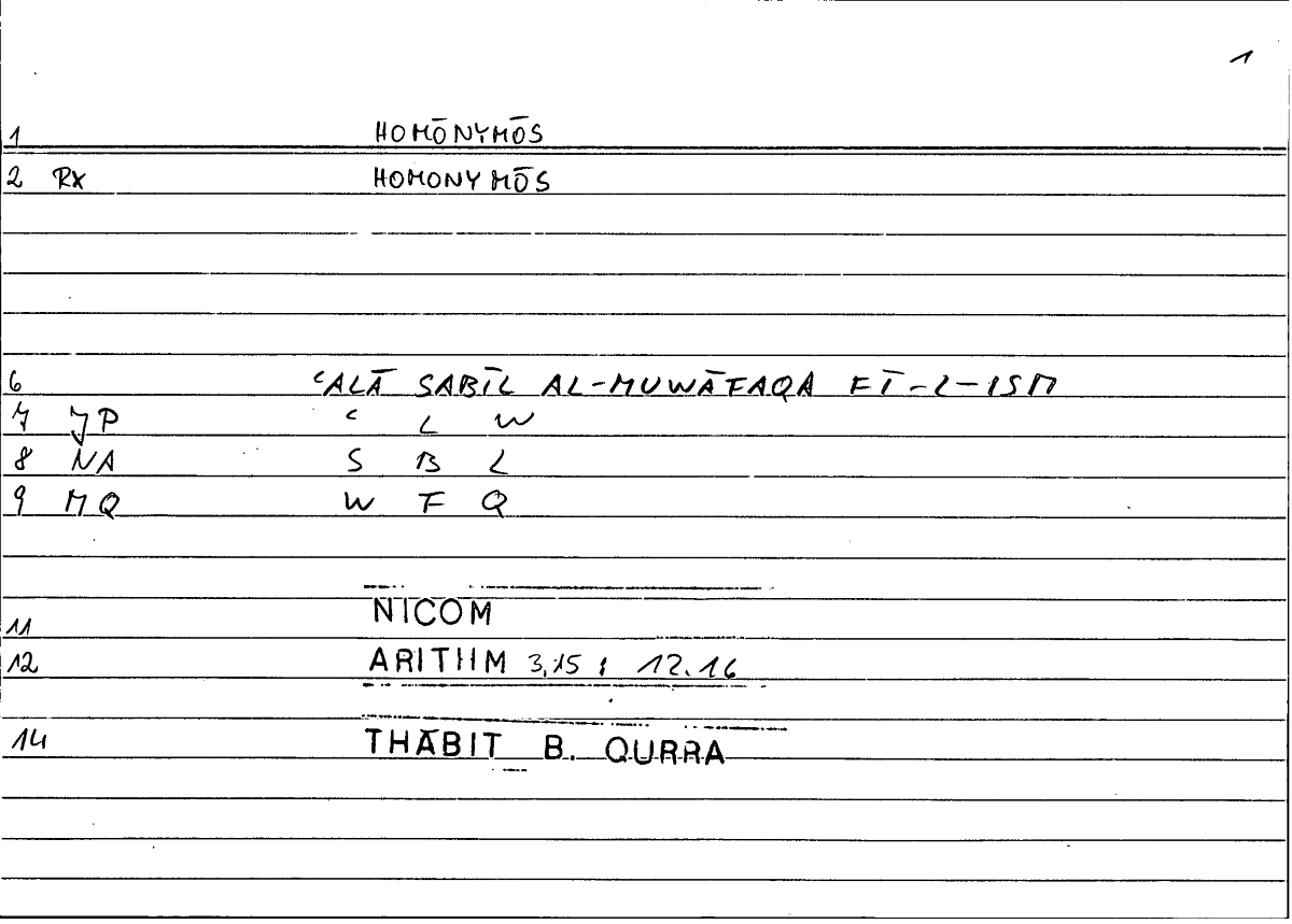 Filecard Nicom.Arithm.2114