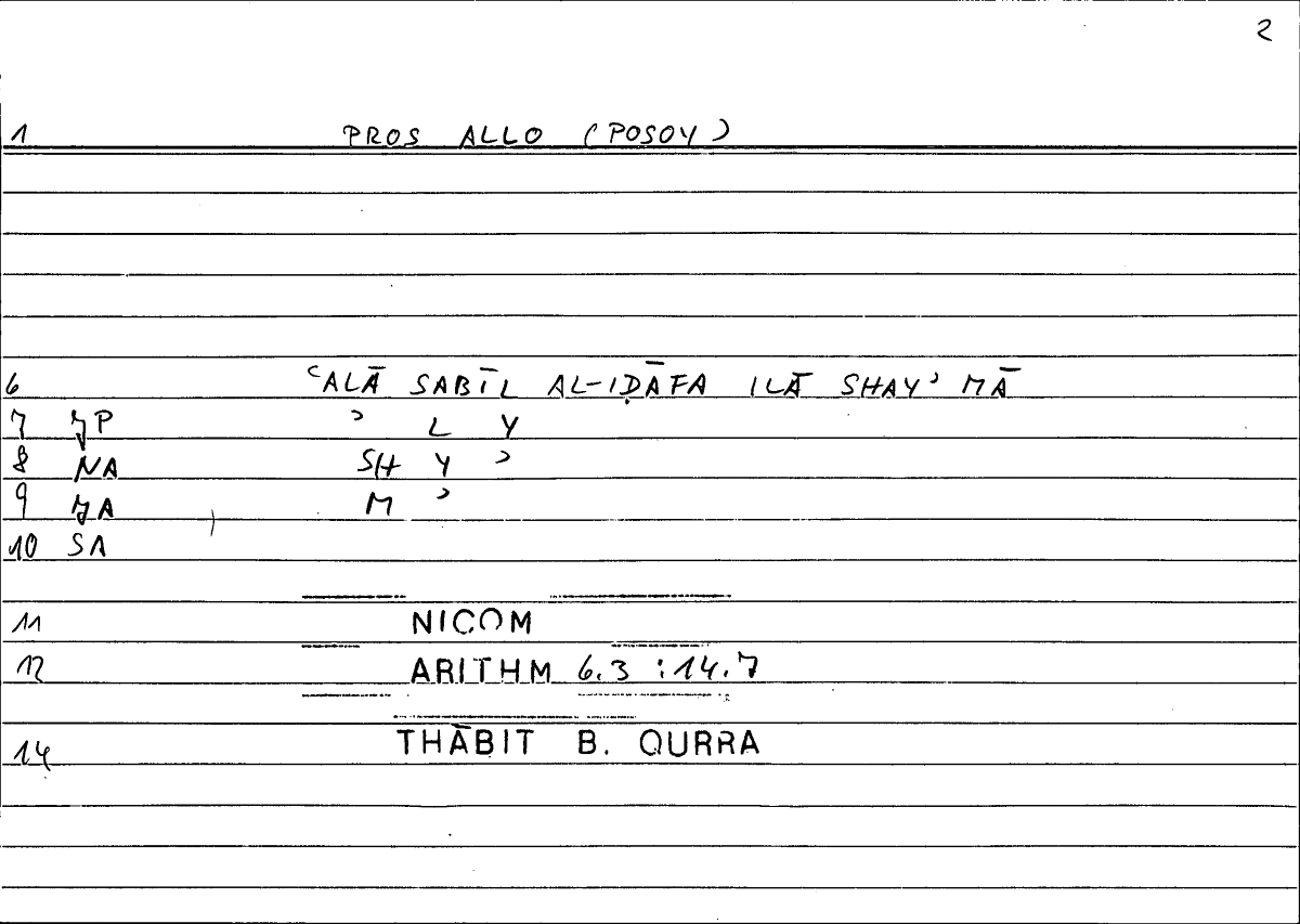 Filecard Nicom.Arithm.2135