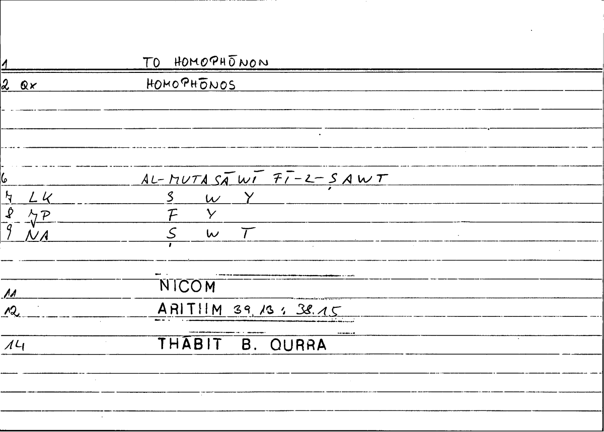 Filecard Nicom.Arithm.2442