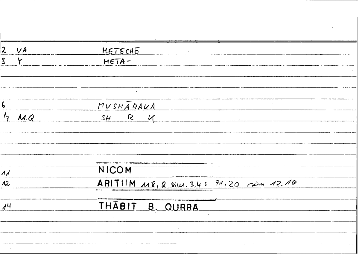 Filecard Nicom.Arithm.2570
