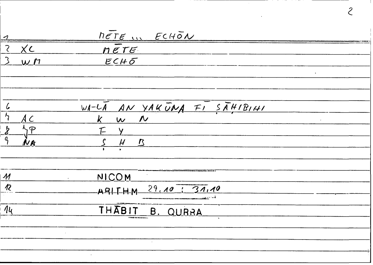 Filecard Nicom.Arithm.2747