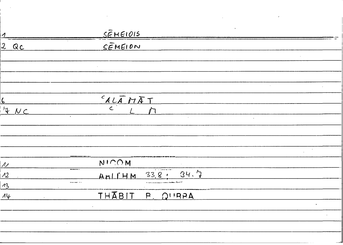 Filecard Nicom.Arithm.3389