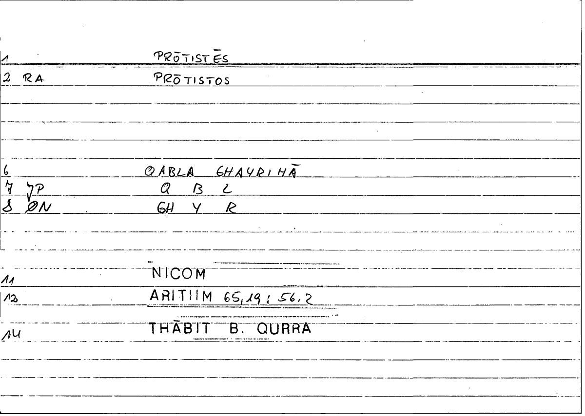 Filecard Nicom.Arithm.3547