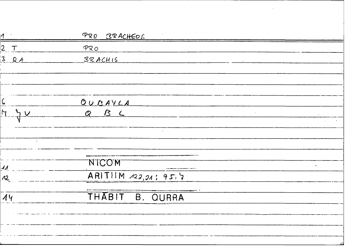 Filecard Nicom.Arithm.3758