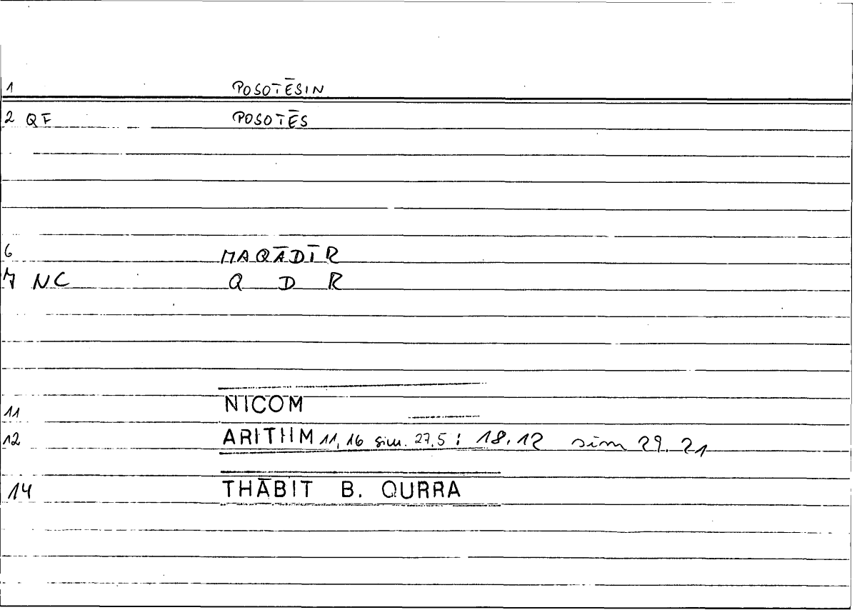 Filecard Nicom.Arithm.3783