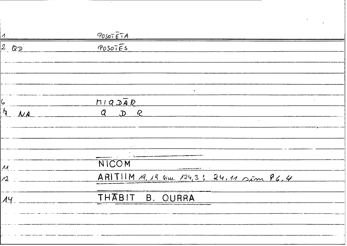Filecard Nicom.Arithm.3784