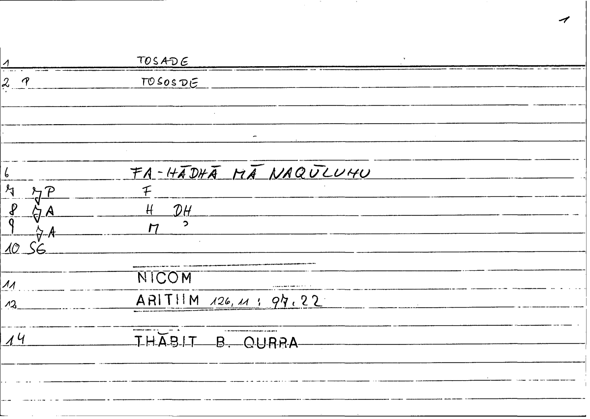 Filecard Nicom.Arithm.3936