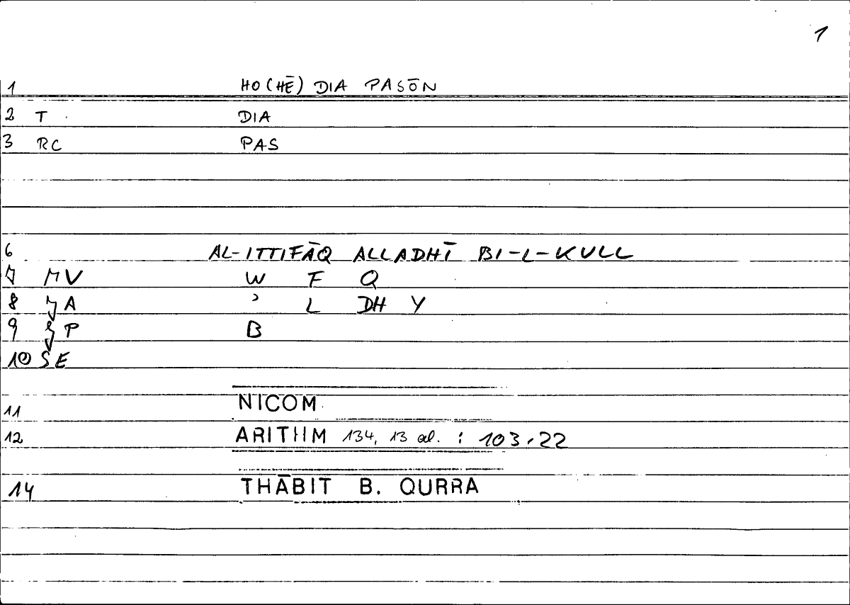 Filecard Nicom.Arithm.4142