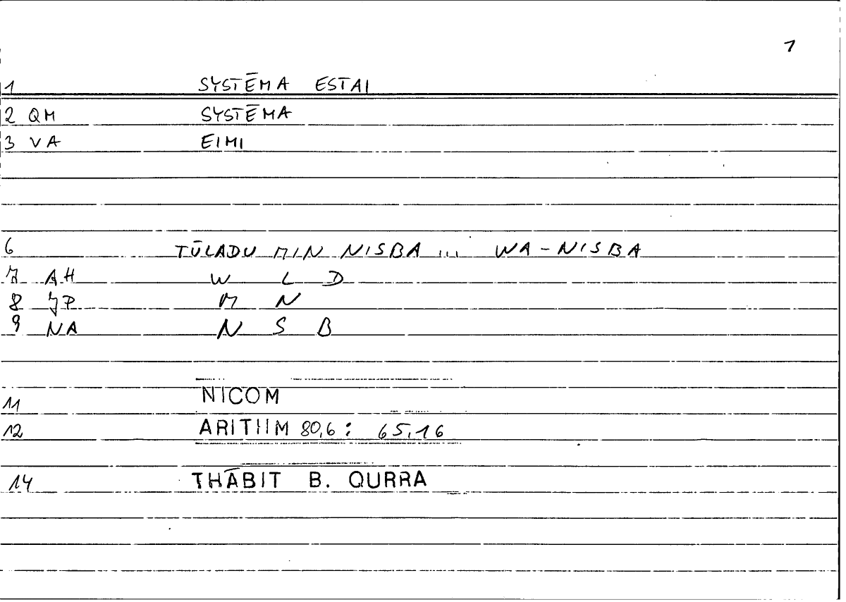 Filecard Nicom.Arithm.4647